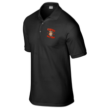 Load image into Gallery viewer, Cuatro Black DriFit Polo
